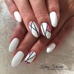 pink glitter on white
