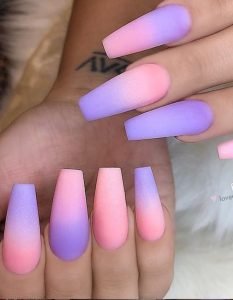 feminine ombre colors
