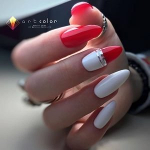 white modern meets red
