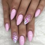 stiletto confetti pink