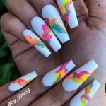 watercolor brights on white