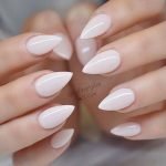 white short stiletto