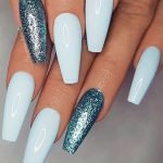 blue white glitter