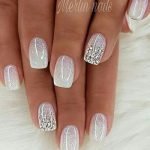 clearish white glitter
