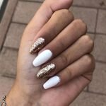 contrast white glitter