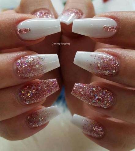 White Glitter Nails You Will Love |