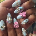 3d flower crown pearl