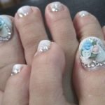 3d flower toes