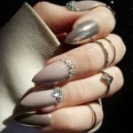 chrome taupe stones