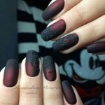dark red black ombre