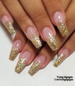 french glitter ends
