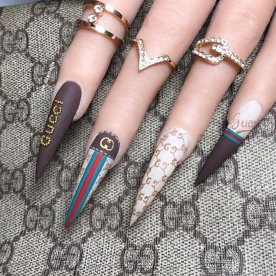 rotation Personlig Intuition gucci nails | My Blog