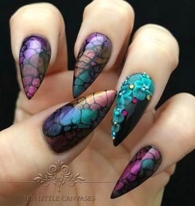 jewel shine stiletto 3D