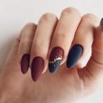 navy burgundy design