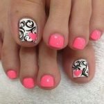 pink heart toes