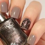 taupe glitter design