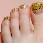 yellow abstract flower