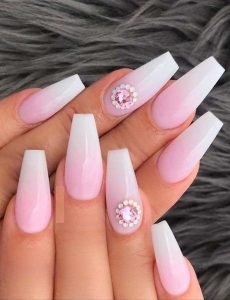 princess embellish pink white