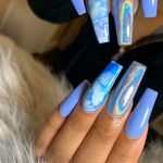 blue hologram