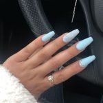 blue marble stone acrylic