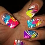 detailed rainbow design