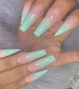 different shapes ombre french