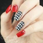 houndstooth stamping