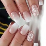 matte floral design ombre