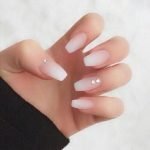matte stones french ombre