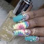 rhinestone tie dyes