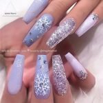 winter wonderland blue acrylic