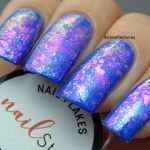 cobalt iridescent glitz