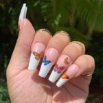 colorful butterfly tips