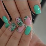green butterfly