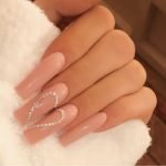 heart nude pink