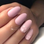 holo glitter nude pink