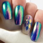 iridescent accent flake