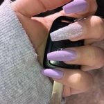 lavender coffin glitter