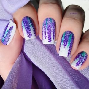 flower lavender white