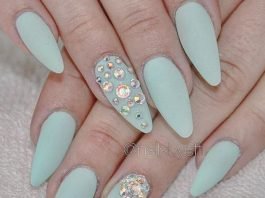 mint matte jewel