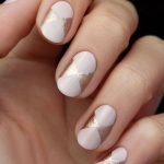 nude pink bow