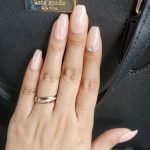 nude pink stone