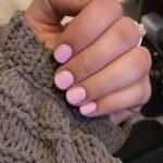pastel pink shellac