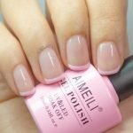 pink gel french