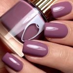 purpely mauve shellac