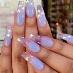 purple iridescent butterflies