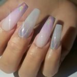 rotated ombre holographic