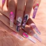 shiny butterflies