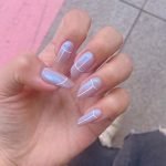 white stripe holographic