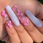 3d flower clear